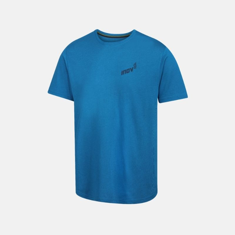 Picture of INOV8 Graphic Tee SS Brand Ανδρικό T-Shirt BL - Blue