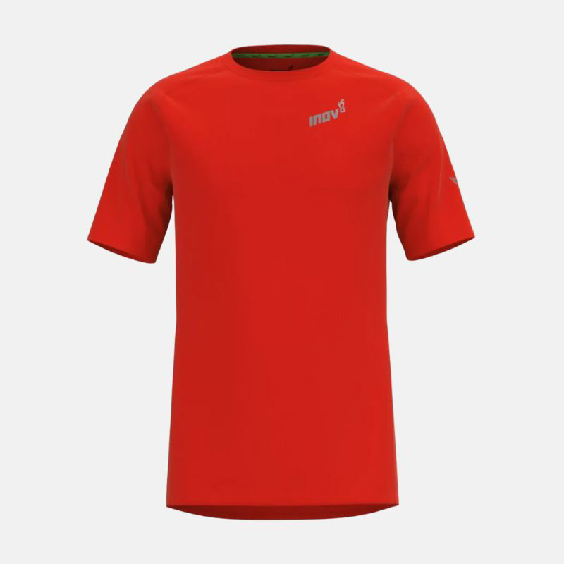 Picture of INOV8 Base Elite SS T-Shirt Ανδρικό Μπλουζάκι Τρεξίματος RD - Red