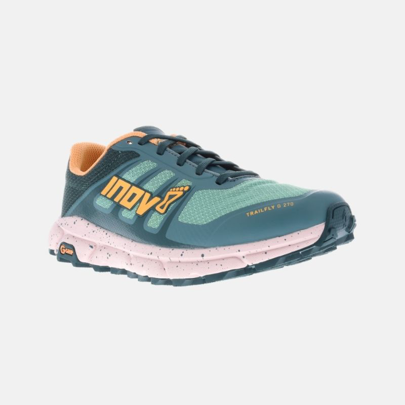 Picture of INOV8 TrailFly G 270 V2 Γυναικεία Παπούτσια Trail Running PIPC - Pine Peach