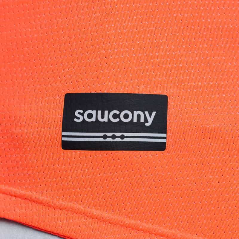 Picture of SAUCONY SAW800484 Stopwatch SS T-Shirt Γυναικείο Μπλουζάκι VR - RED TRUE