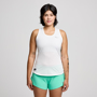 Εικόνα της SAUCONY SAW800482 Stopwatch Singlet Γυναικείο Αμάνικο WH - WHITE