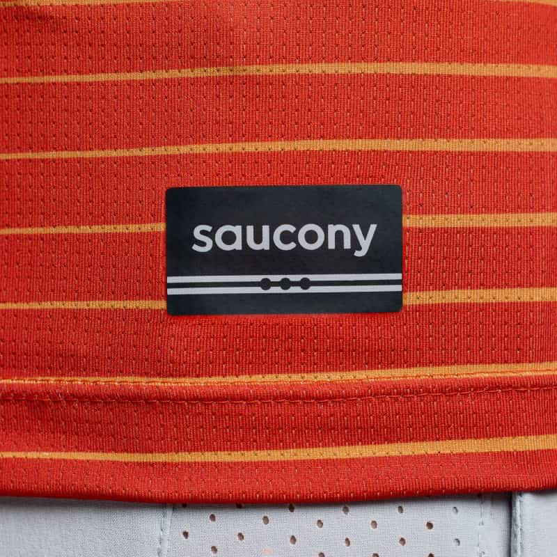 Picture of SAUCONY SAM800376 Stopwatch Graphic Singlet Ανδρικό Αμάνικο CON2 - CONFIDENT PRINT