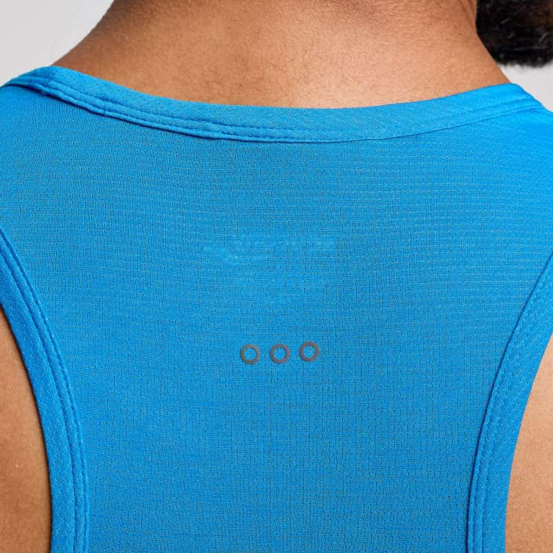 Picture of SAUCONY SAM800375 Stopwatch Singlet Ανδρικό Αμάνικο CBH - BLUE HEATHER