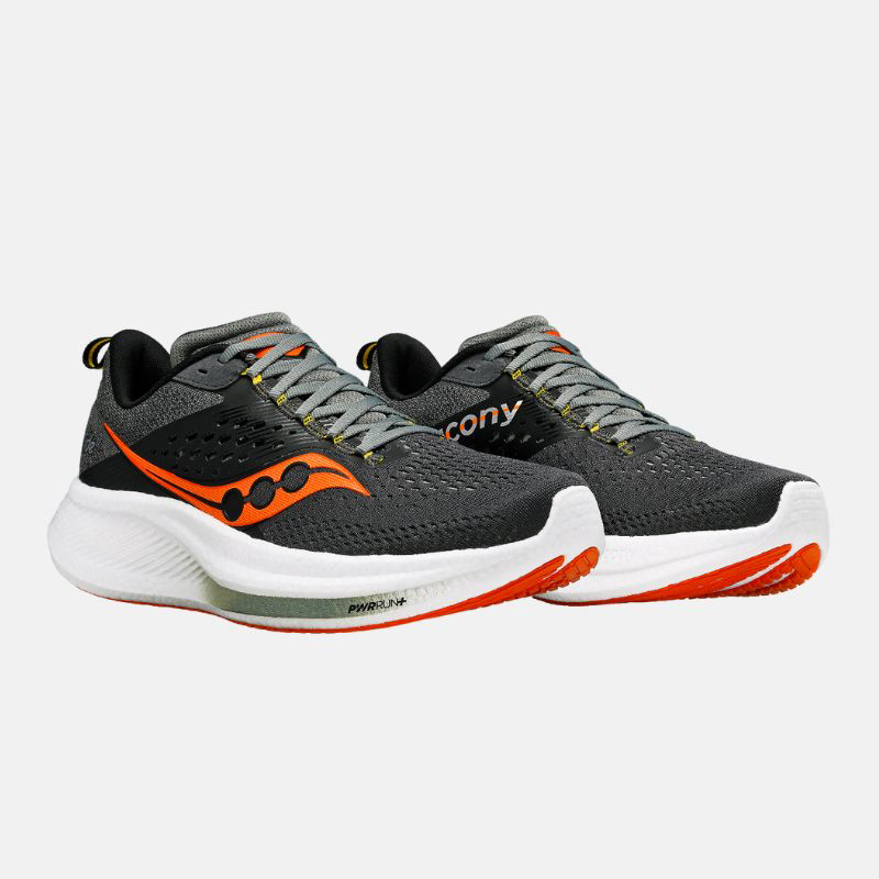 Picture of SAUCONY S20924 Ride 17 Ανδρικά Παπούτσια Running 110 - ANTHRACITE DEEP BROWN