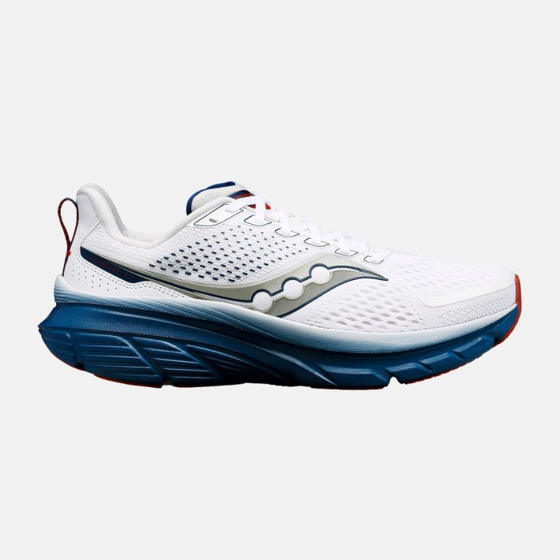 Picture of SAUCONY S20936 Guide 17 Ανδρικά Παπούτσια Running 108 WHITE DARK BLUE