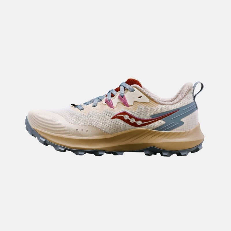 Picture of SAUCONY S10916 Peregrine 14 Γυναικεία Παπούτσια Trail Running 105 - BEIGE MAUVE