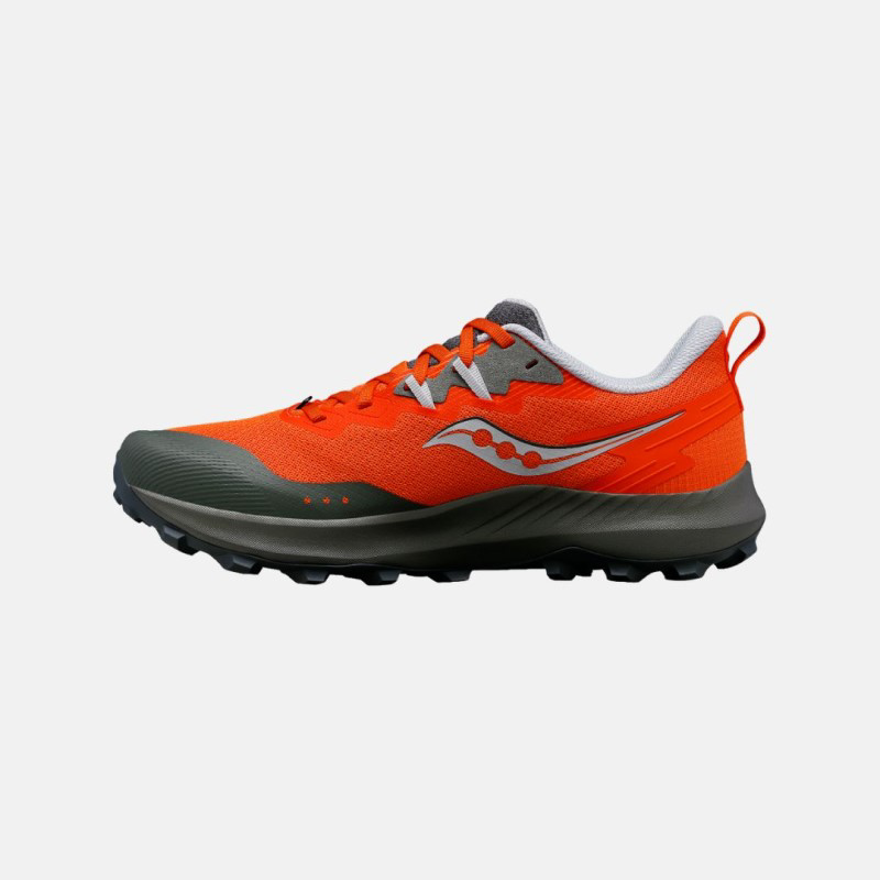 Picture of SAUCONY S20916 Peregrine 14 Ανδρικά Παπούτσια Trail Running 111 - DEEP BROWN INDIA RED