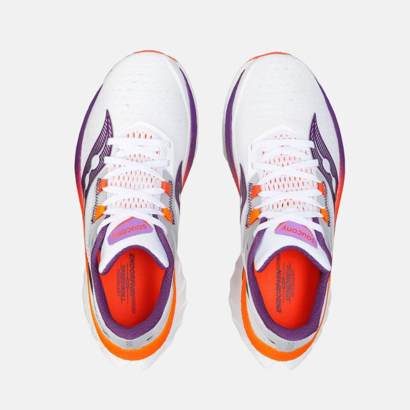 Picture of SAUCONY S10940 Endorphin Speed 4 Γυναικεία Παπούτσια Running 129 - WHITE  LIGHT VIOLET