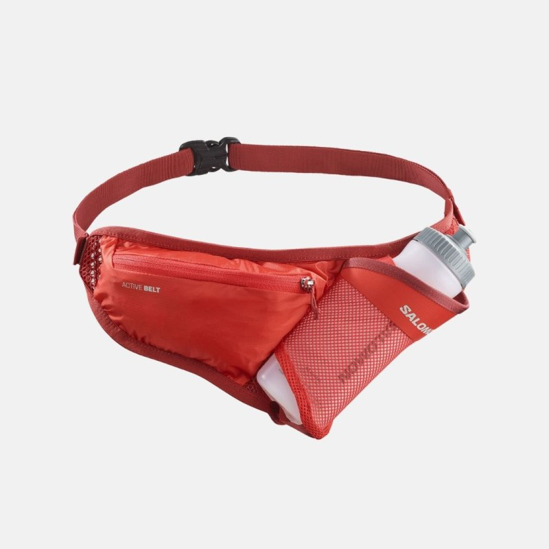 Picture of SALOMON Active Belt 3d Bottle Τσαντάκι τρεξίματος Μέσης Unisex Red Dahlia / High Risk Red