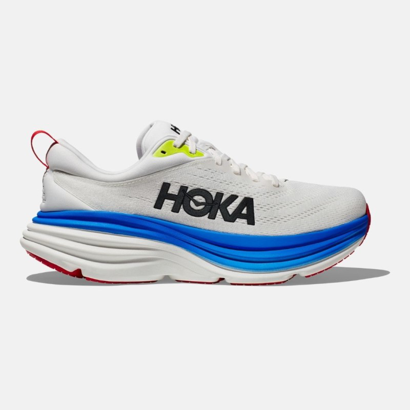 Picture of HOKA Bondi 8 Ανδρικά Παπούτσια Running BVR - BLANC DE BLANC / VIRTUAL BLUE