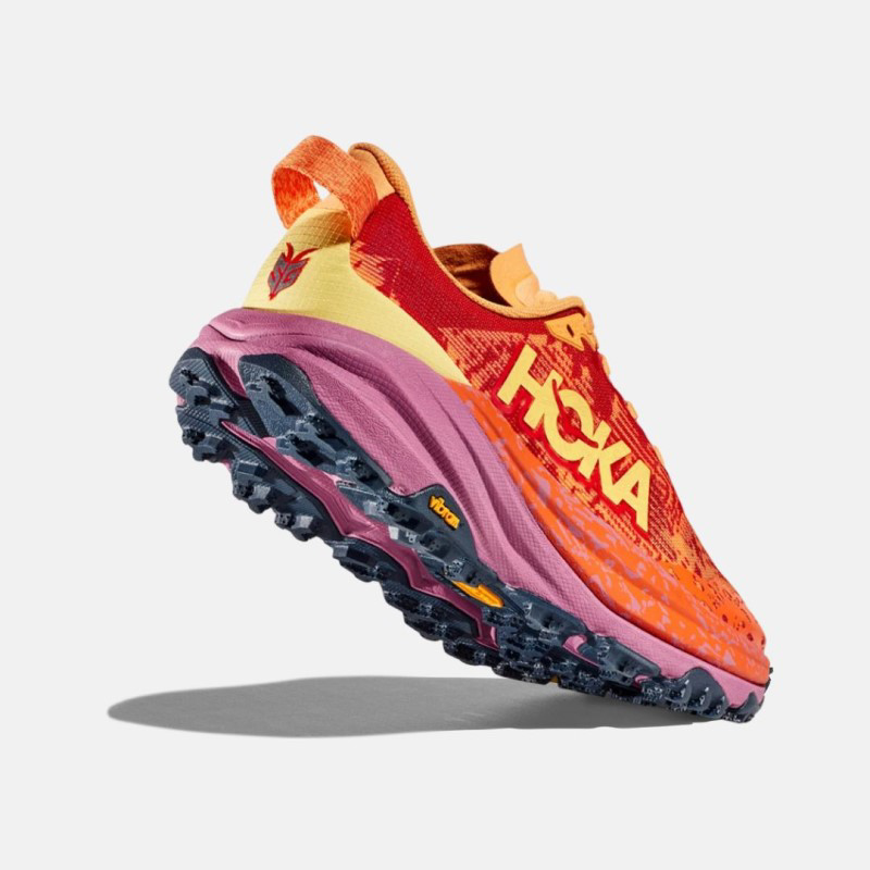 Picture of HOKA Speedgoat 6 Γυναικεία Παπούτσια Trail Running SRBT - SHERBET / BEET ROOT