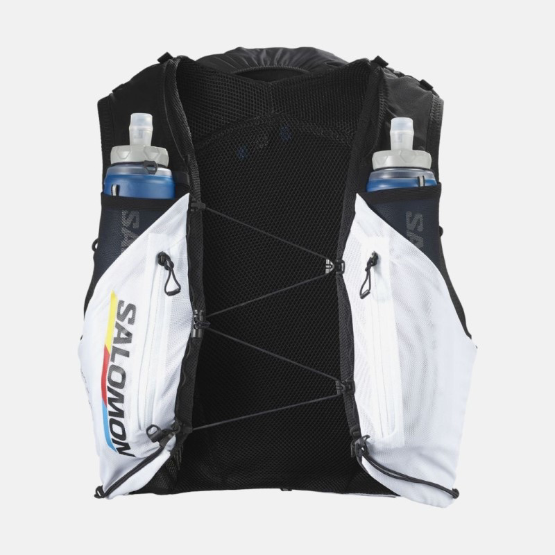 Picture of SALOMON Adv Skin 12 Set Σακίδιο Τρεξίματος Unisex Black White - Race Flag