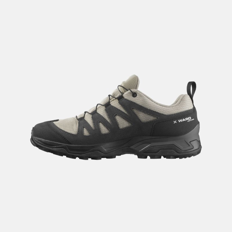 Picture of SALOMON X Ward Leather Gtx Ανδρικά Παπούτσια Οutdoor Vin. Khaki / Black / Pewter