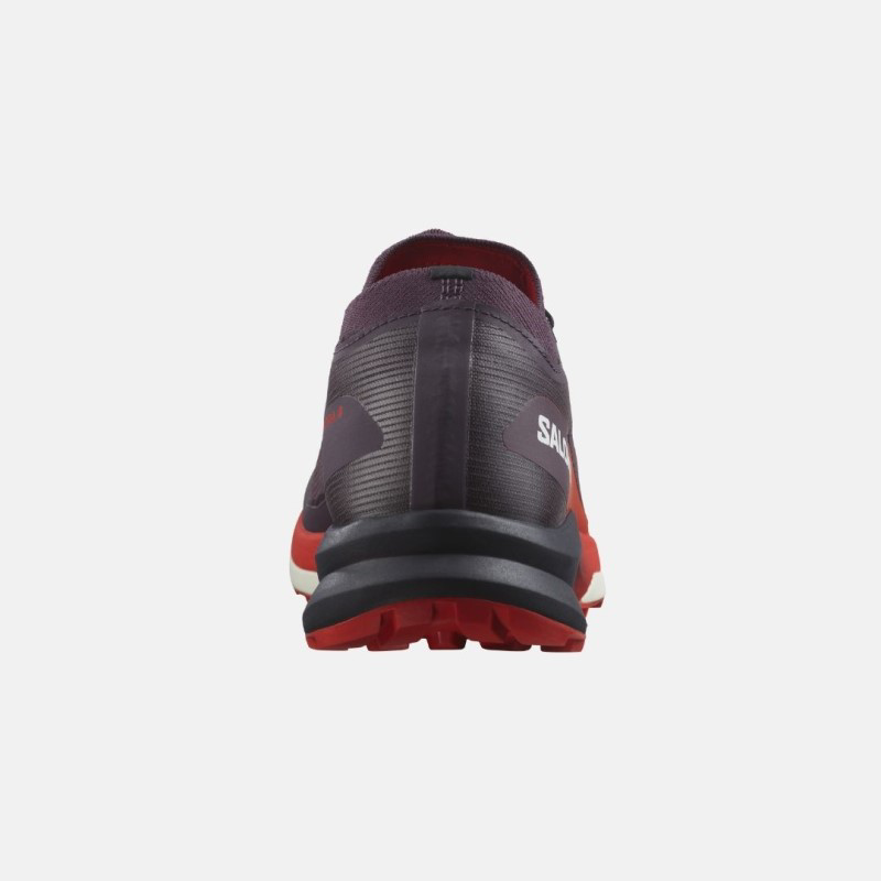 Picture of SALOMON S-Lab Ultra 3 V2 Ανδρικά Παπούτσια Trail Running Plum Perfect / Fiery Red / White