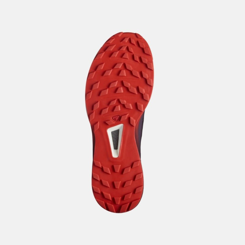 Picture of SALOMON S-Lab Ultra 3 V2 Ανδρικά Παπούτσια Trail Running Plum Perfect / Fiery Red / White