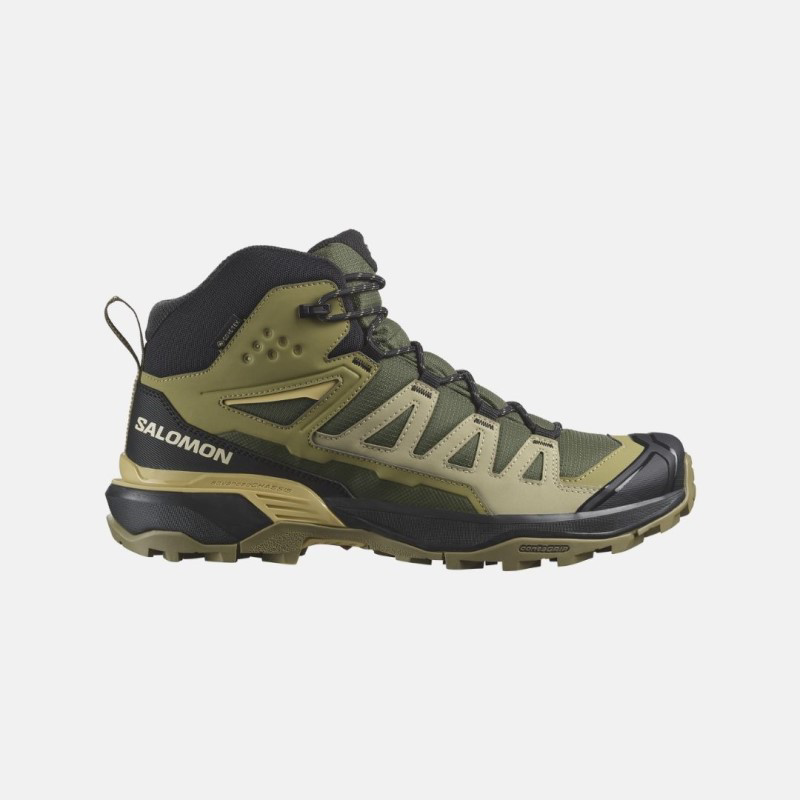 Picture of SALOMON X Ultra 360 Mid Gtx Ανδρικά Παπούτσια Hiking & Outdoor Olive Night / Slate Green / Southern Moss