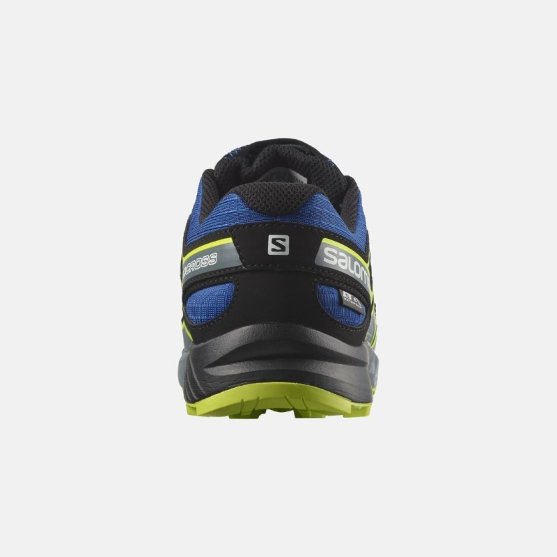 Picture of SALOMON Speedcross WP J Παιδικά Παπούτσια Running Blue /Black /Acid Lime