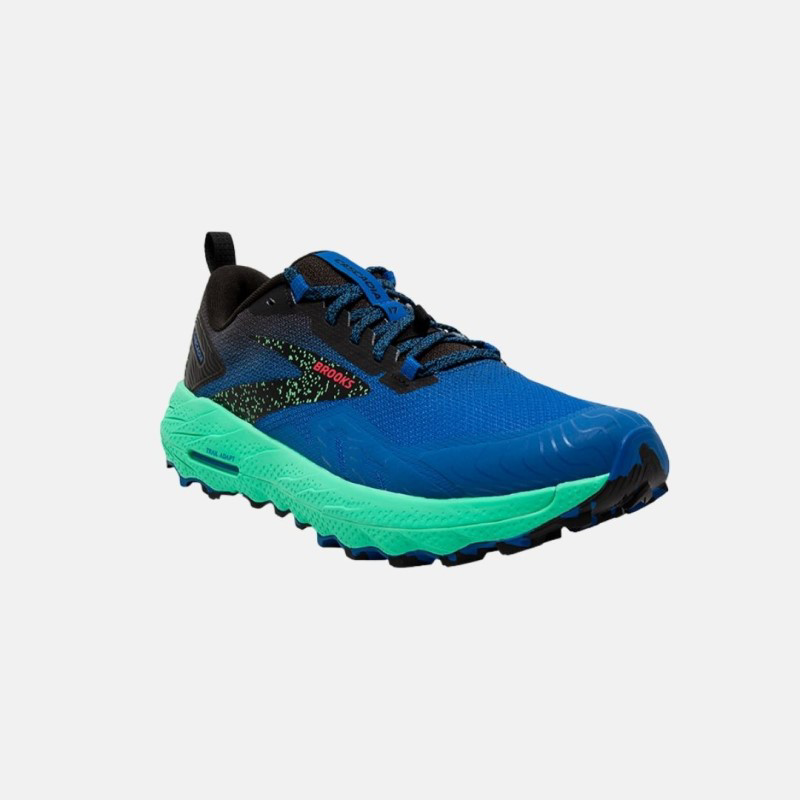 Picture of BROOKS Cascadia 17 Ανδρικά Παπούτσια Trail Running 476 Victoria Blue/Black/Spring Bud