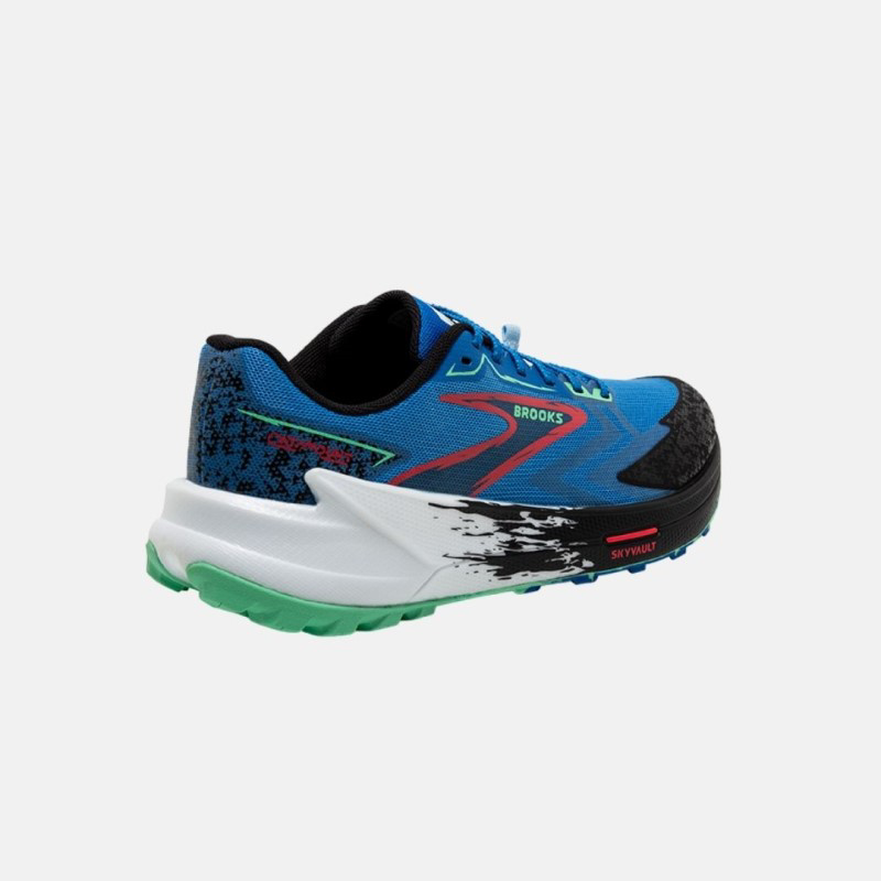 Picture of BROOKS Catamount 3 Ανδρικά Παπούτσια Trail Running 476 Victoria Blue/Black/Spring Bud