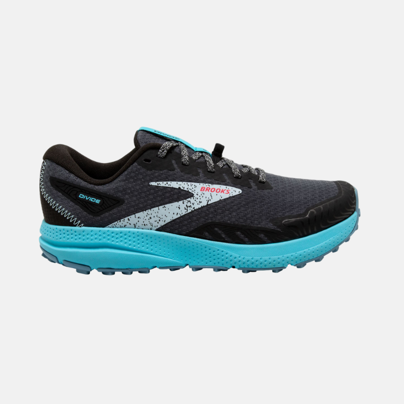 Picture of BROOKS Divide 4 Γυναικεία Παπούτσια Trail Running 083 Black/Ebony/Bluefish