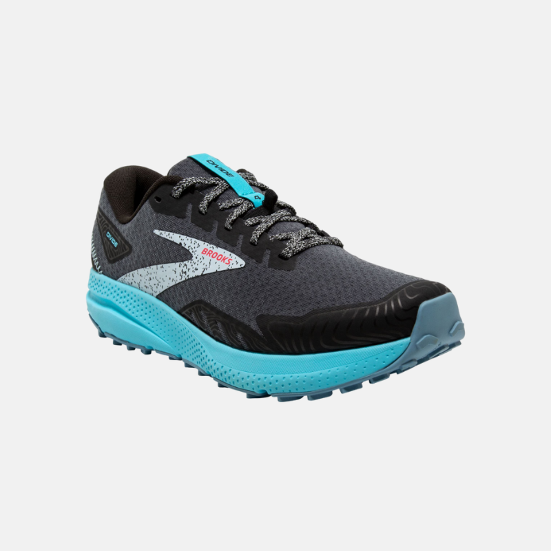 Picture of BROOKS Divide 4 Γυναικεία Παπούτσια Trail Running 083 Black/Ebony/Bluefish