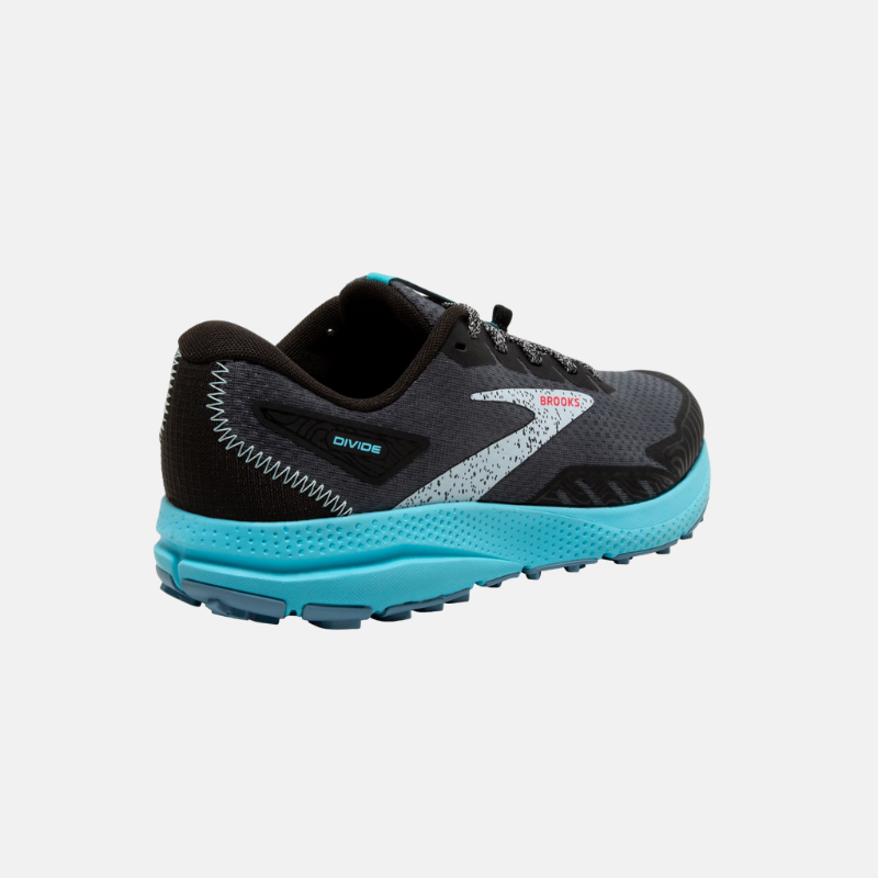 Picture of BROOKS Divide 4 Γυναικεία Παπούτσια Trail Running 083 Black/Ebony/Bluefish