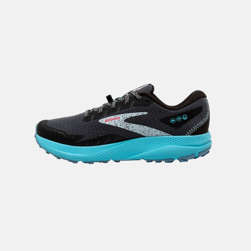 Picture of BROOKS Divide 4 Γυναικεία Παπούτσια Trail Running 083 Black/Ebony/Bluefish