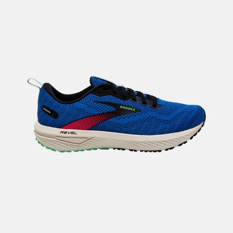 Picture of BROOKS Revel 6 Ανδρικά Παπούτσια Running 476 Victoria Blue/Black/Spring Bud