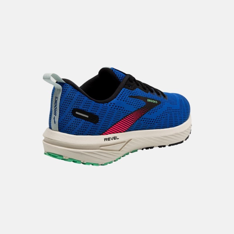 Picture of BROOKS Revel 6 Ανδρικά Παπούτσια Running 476 Victoria Blue/Black/Spring Bud