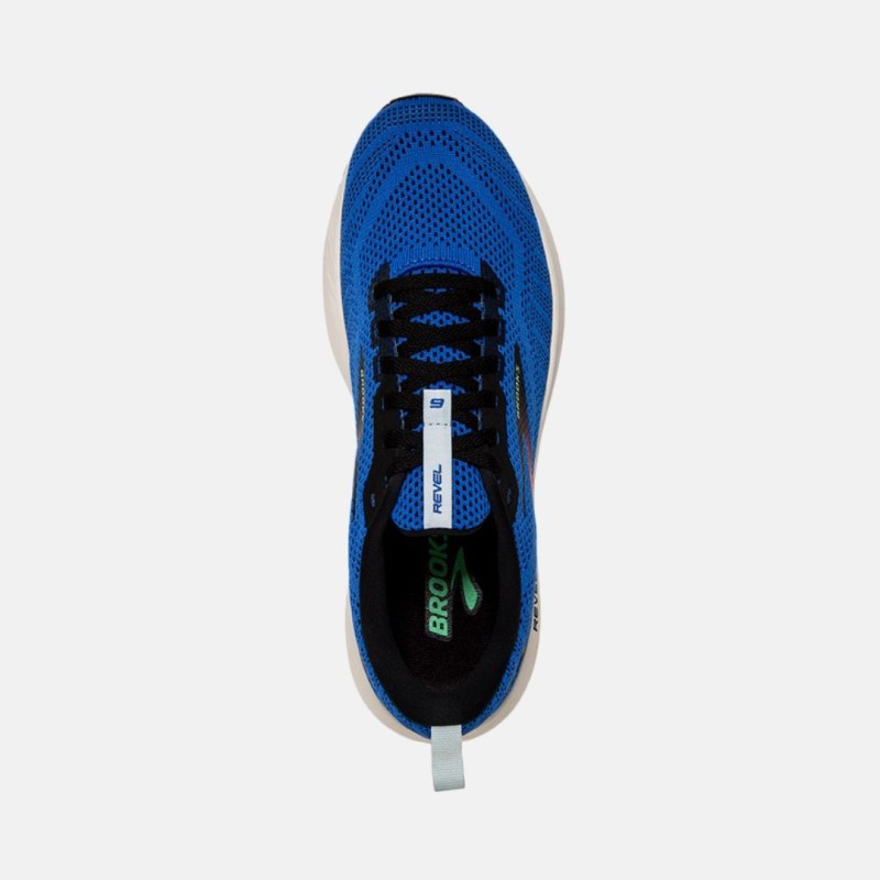 Picture of BROOKS Revel 6 Ανδρικά Παπούτσια Running 476 Victoria Blue/Black/Spring Bud