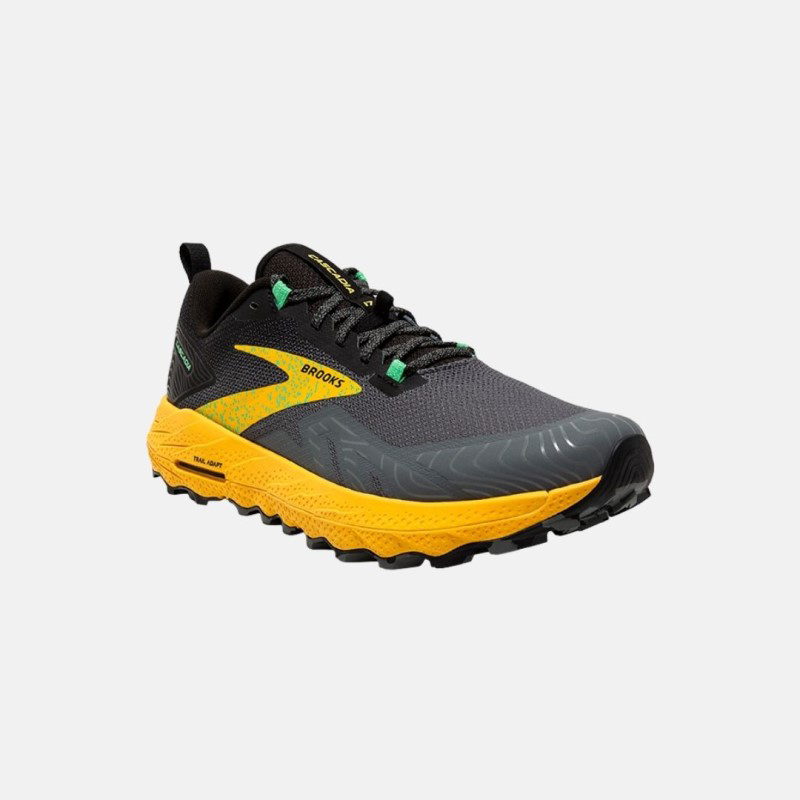 Picture of BROOKS Cascadia 17 Ανδρικά Παπούτσια Trail Running 333 Lemon Chrome/Sedona Sage