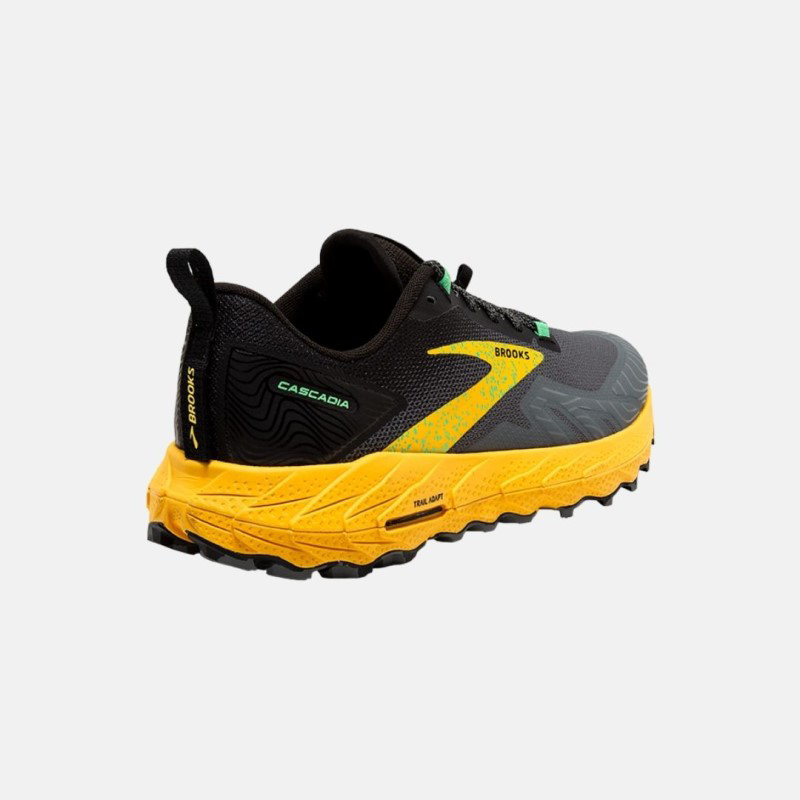 Picture of BROOKS Cascadia 17 Ανδρικά Παπούτσια Trail Running 333 Lemon Chrome/Sedona Sage