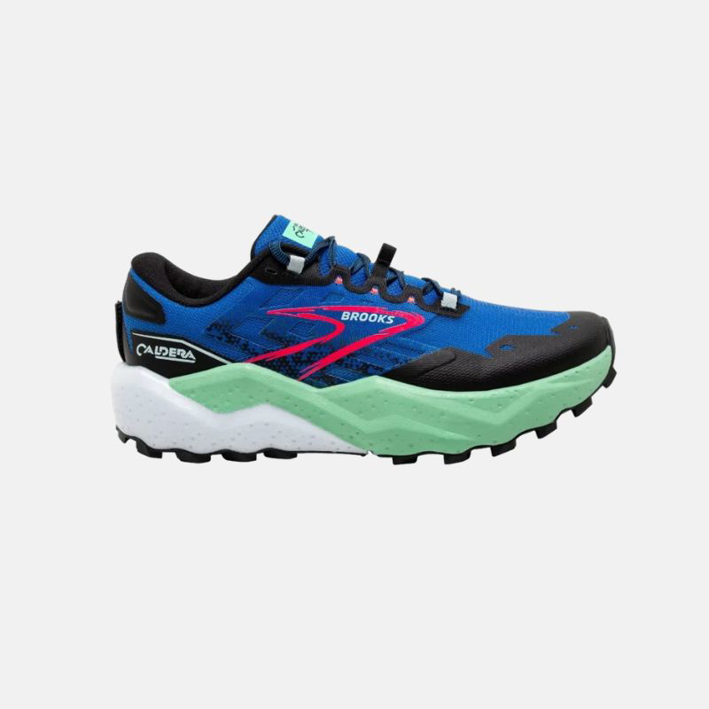 Picture of BROOKS Caldera 7 Ανδρικά Παπούτσια Trail Running 476 Victoria Blue/Black/Spring Bud