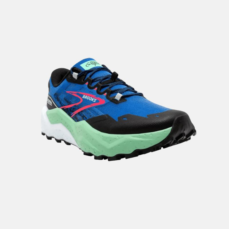 Picture of BROOKS Caldera 7 Ανδρικά Παπούτσια Trail Running 476 Victoria Blue/Black/Spring Bud