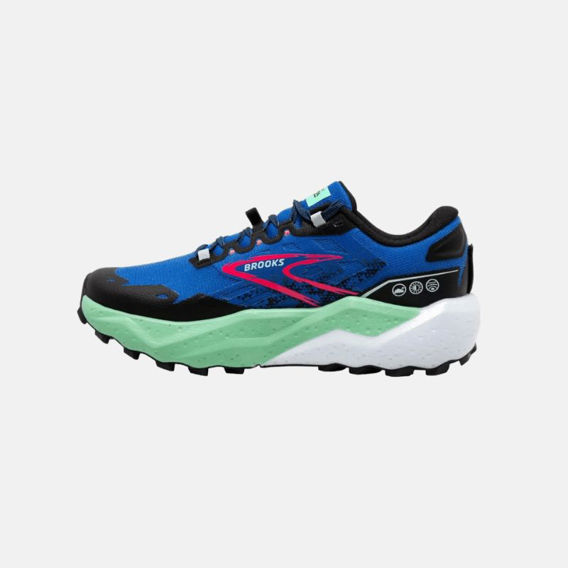 Picture of BROOKS Caldera 7 Ανδρικά Παπούτσια Trail Running 476 Victoria Blue/Black/Spring Bud