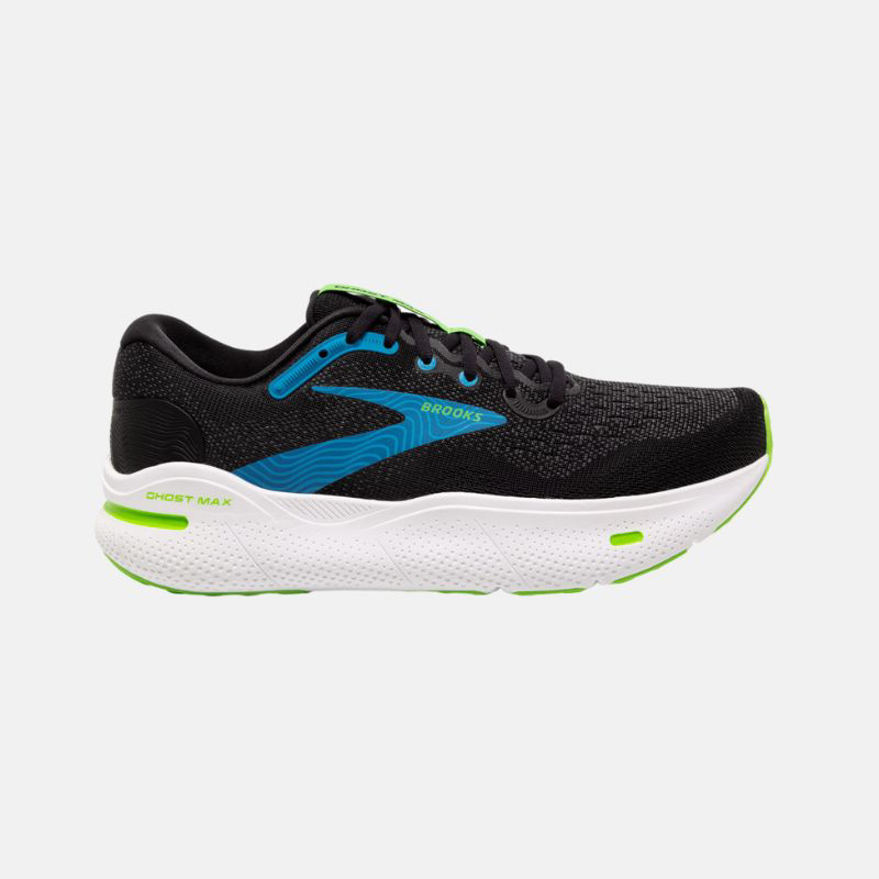 Picture of BROOKS Ghost Max Ανδρικά Παπούτσια Running 060 Black/Atomic Blue/Jasmine