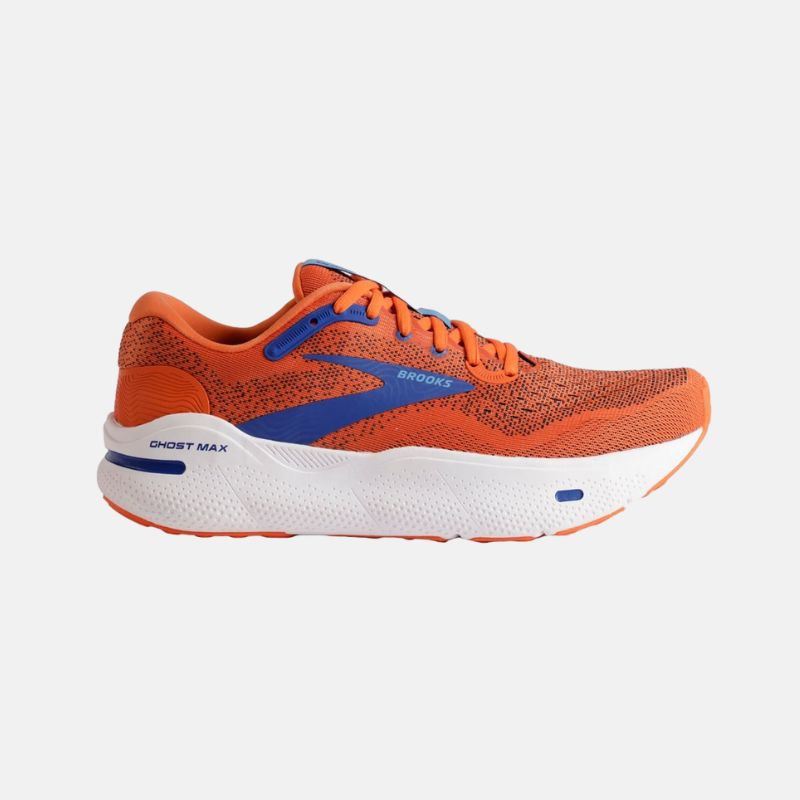 Picture of BROOKS Ghost Max Ανδρικά Παπούτσια Running 815 Red Orange/Black/Surf The Web