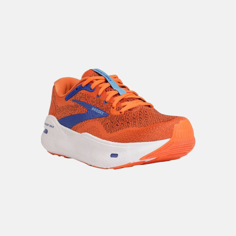 Picture of BROOKS Ghost Max Ανδρικά Παπούτσια Running 815 Red Orange/Black/Surf The Web