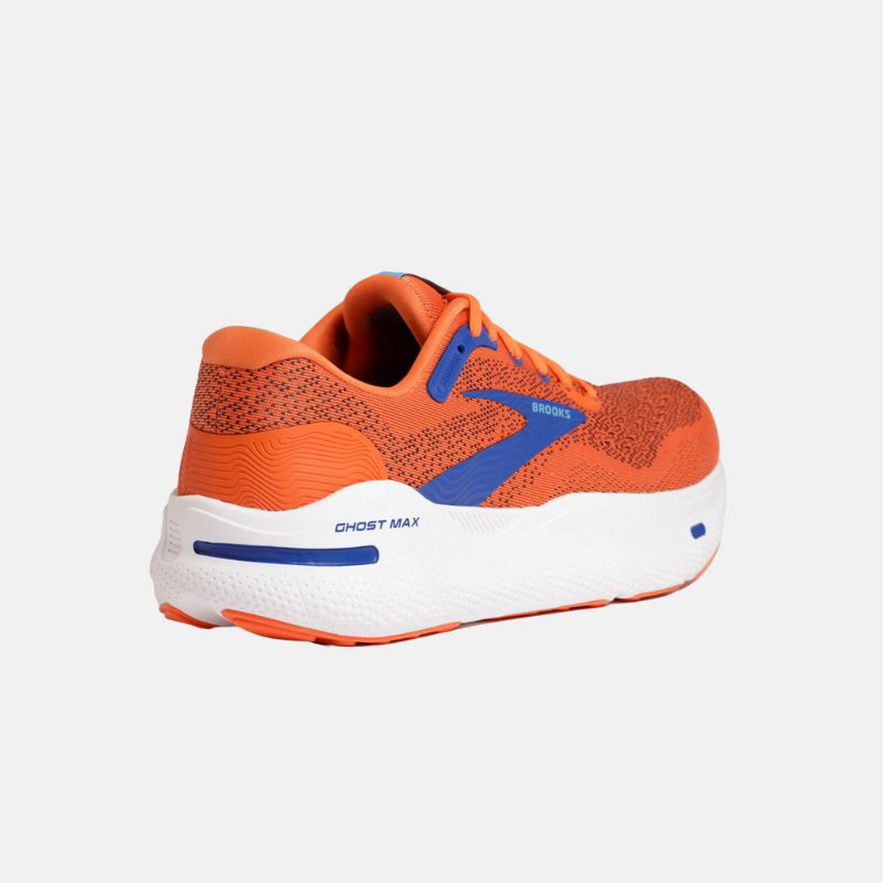 Picture of BROOKS Ghost Max Ανδρικά Παπούτσια Running 815 Red Orange/Black/Surf The Web