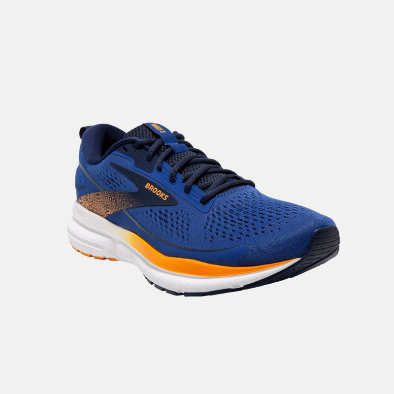 Picture of BROOKS Trace 3 Ανδρικά Παπούτσια Running 480 Blue/Peacoat/Orange