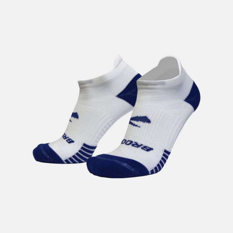 Picture of BROOKS Ghost Lite No Show Κάλτσες Τρεξίματος Unisex Σετ 2 Ζευγάρια 424 Royal/White & White/Royal