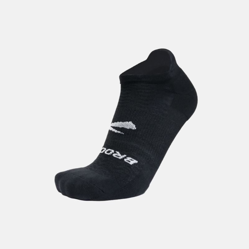 Picture of BROOKS Run-In No Show Κάλτσες Τρεξίματος Unisex Σετ 3 Ζευγάρια 001 Black