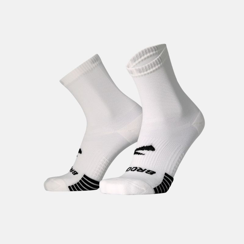 Picture of BROOKS Ghost Lite Crew Κάλτσες Τρεξίματος Unisex Σετ 2 Ζευγάρια 100 White