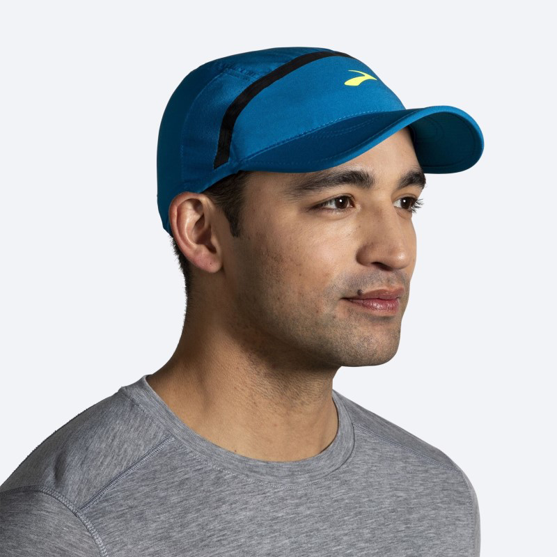 Picture of BROOKS Base Hat Καπέλο Τρεξίματος Unisex 416 Cerulean