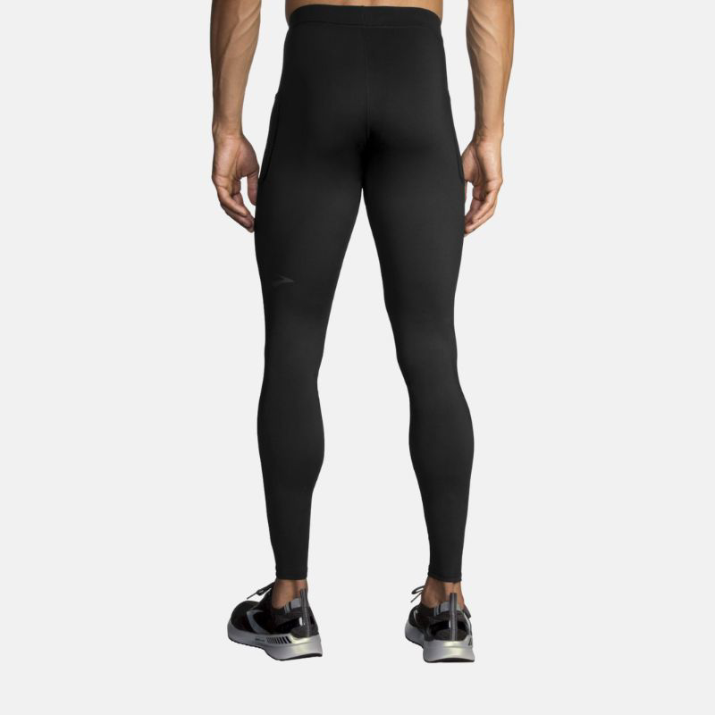 Picture of BROOKS Source Tight Ανδρικό Κολάν Τρεξίματος 001 Black