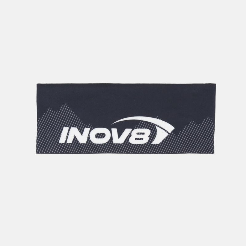 Picture of INOV8 Race Elite Headband Κεφαλόδεσμος Τρεξίματος BKWH - Black White