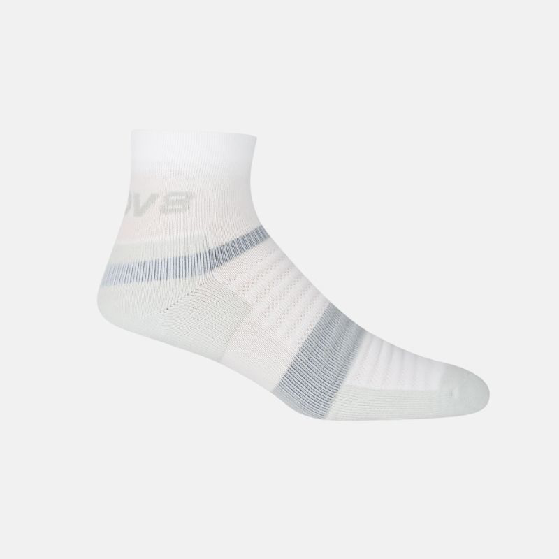 Picture of INOV8 Active Mιd Socks Unisex Κάλτσες Τρεξίματος WHLG - White / Light Grey