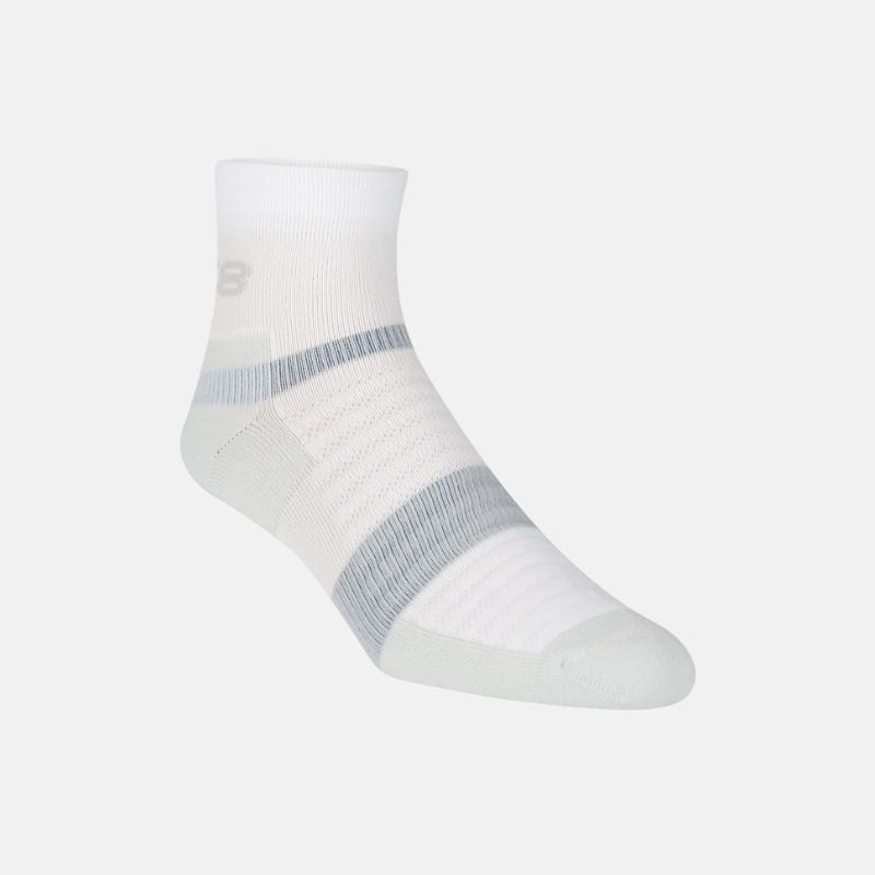 Picture of INOV8 Active Mιd Socks Unisex Κάλτσες Τρεξίματος WHLG - White / Light Grey