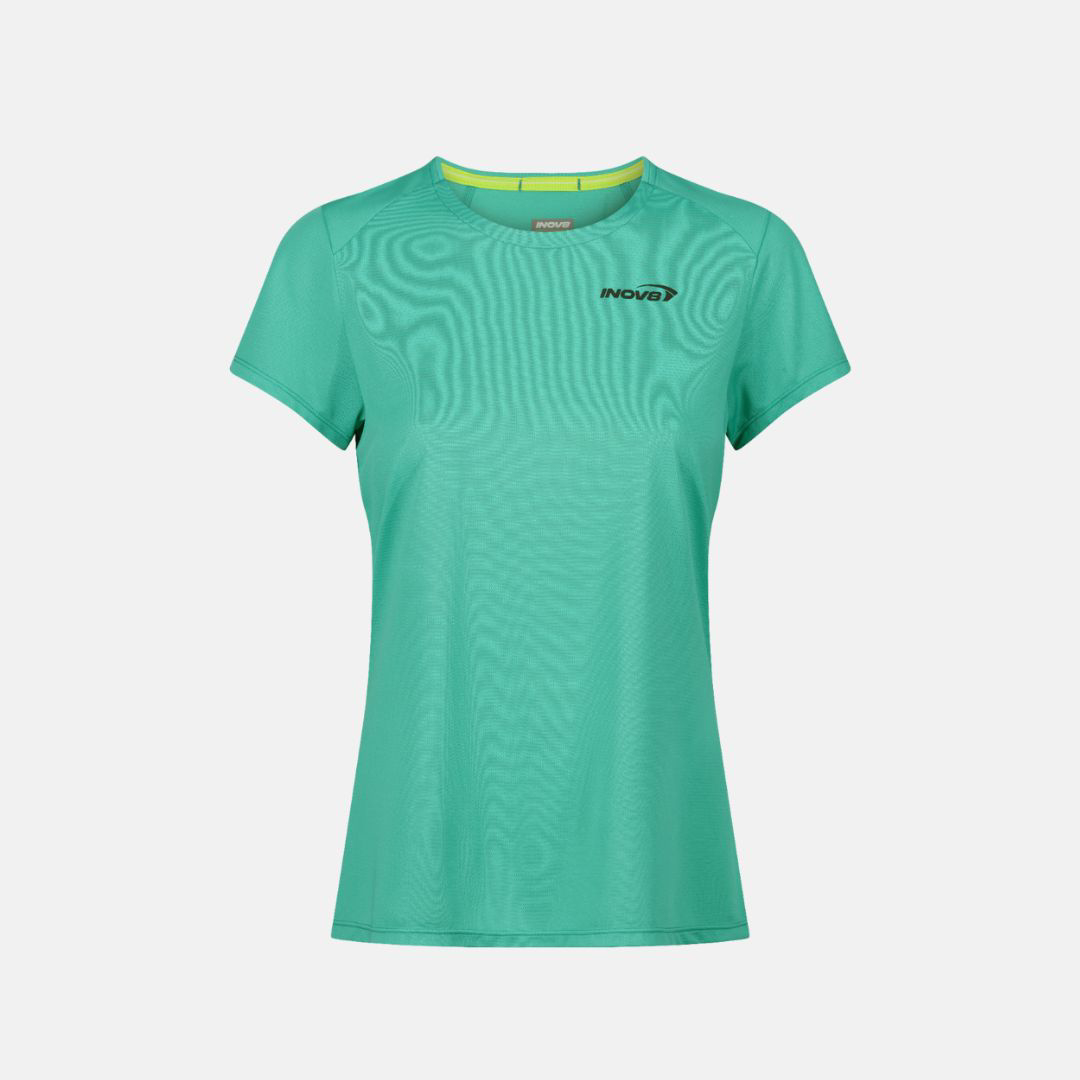 Picture of INOV8 Performance SS T-Shirt Γυναικείο μπλουζάκι Τρεξίματος AQDA - Aqua/Dark Aqua