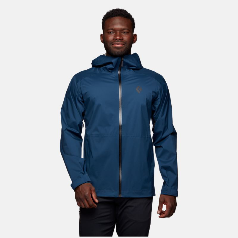 Picture of BLACK DIAMOND Stormline Stretch Rain Shell 4013 - Indigo